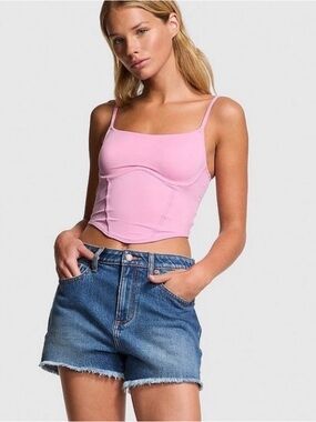 PINK Victoria's Secret THE CINCHED MICRO CORSET TOP